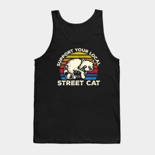 Support You Local Street Cat Tank Top